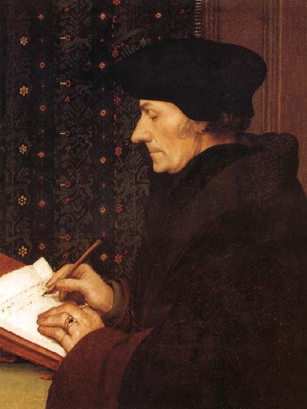 Hans Holbein Erasme ecrivant China oil painting art